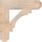Ekena Millwork Merced Craftsman Smooth Bracket, Douglas Fir, 5 1/2"W x 26"D x 26"H BKT06X26X26MRC04SDF - alternate 2